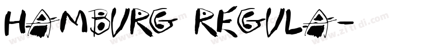 Hamburg Regula字体转换